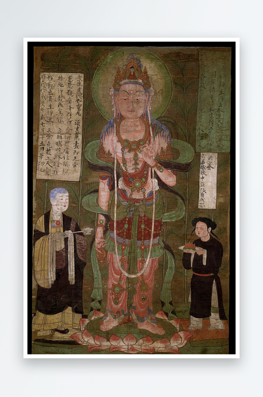 大英博物馆藏敦煌壁画图片素材-众图网