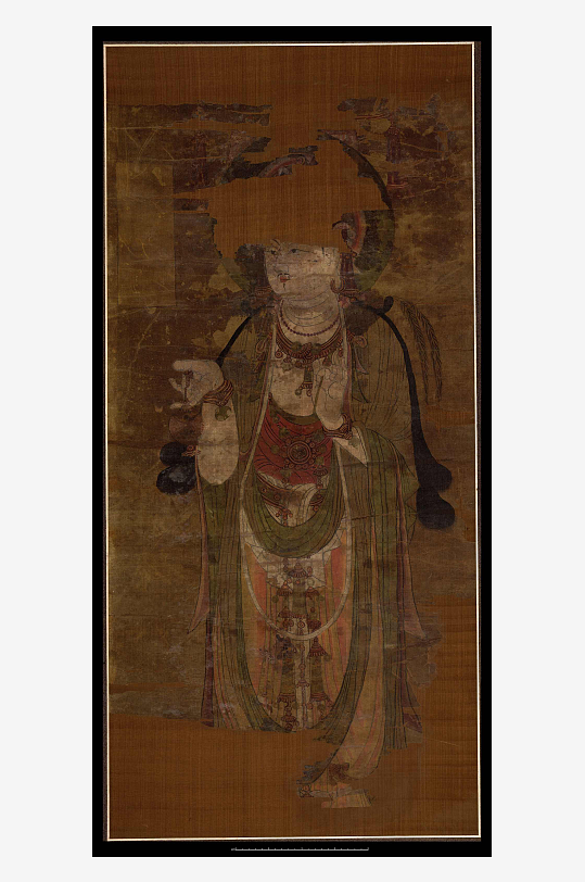 大英博物馆藏敦煌壁画图片素材-众图网