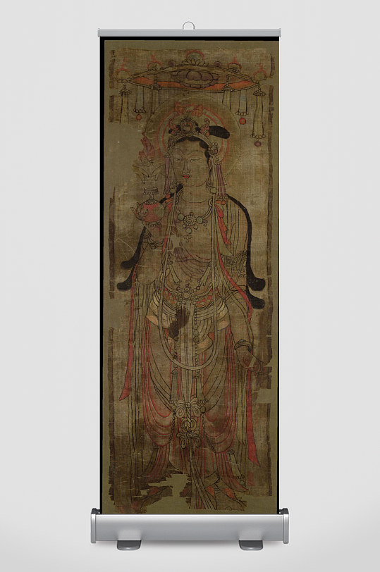 大英博物馆藏敦煌壁画图片素材-众图网