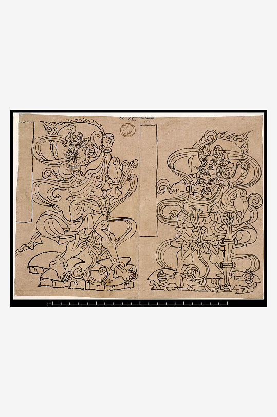 大英博物馆藏敦煌壁画素材-众图网