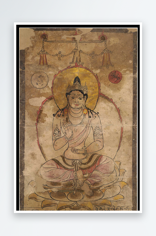 大英博物馆藏敦煌壁画素材-众图网