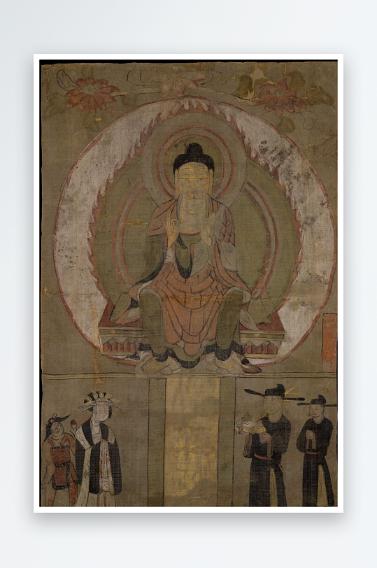 大英博物馆藏敦煌壁画素材-众图网