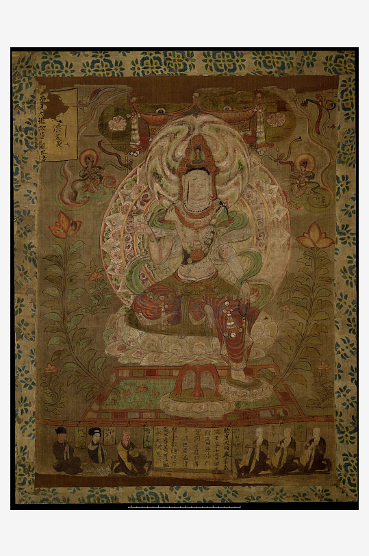 大英博物馆藏敦煌壁画素材-众图网