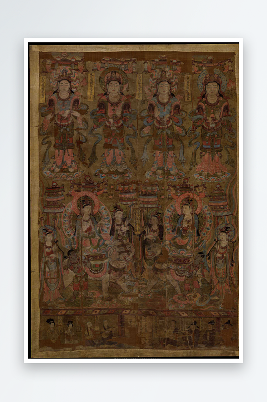 大英博物馆藏敦煌壁画素材-众图网