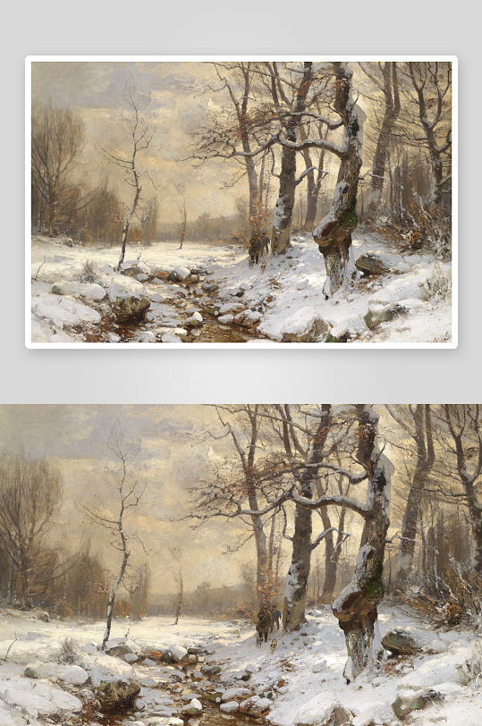 欧式风景画油画装饰画挂画-众图网