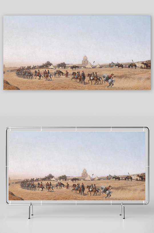 欧式风景画油画装饰画-众图网