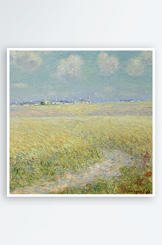 欧式风景画油画装饰画-众图网