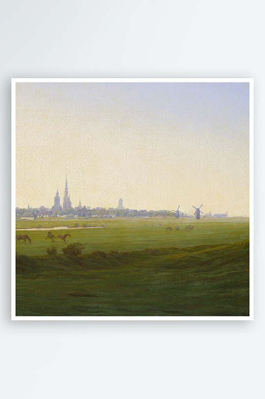 欧式风景画油画装饰画图片-众图网