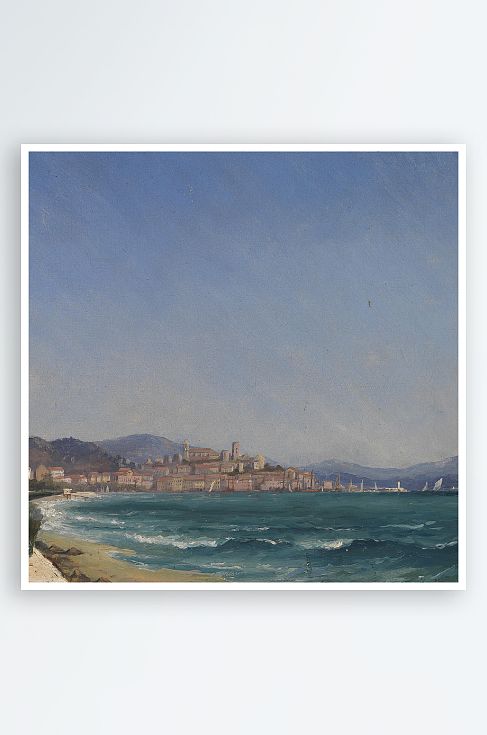 欧式风景画油画挂画-众图网