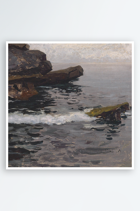 欧式风景画油画挂画-众图网