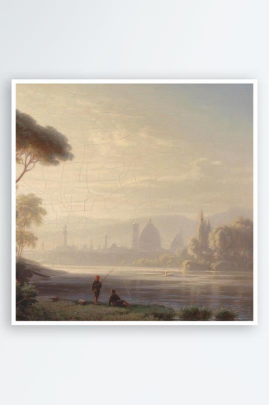 欧式风景画油画装饰画-众图网