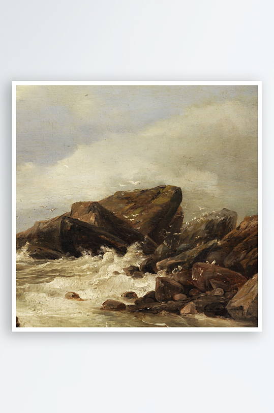 欧式风景画油画装饰画-众图网