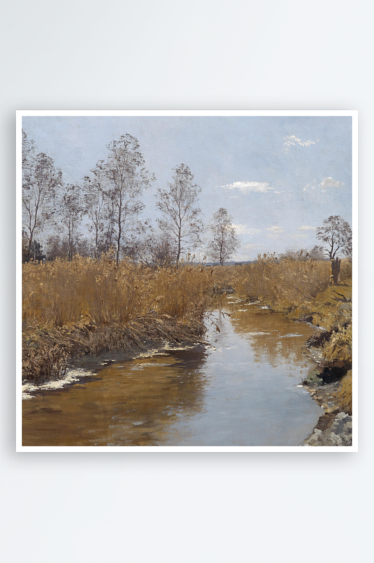 欧式风景画油画装饰画-众图网