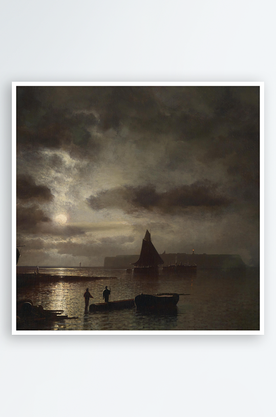 欧式风景画油画装饰画-众图网