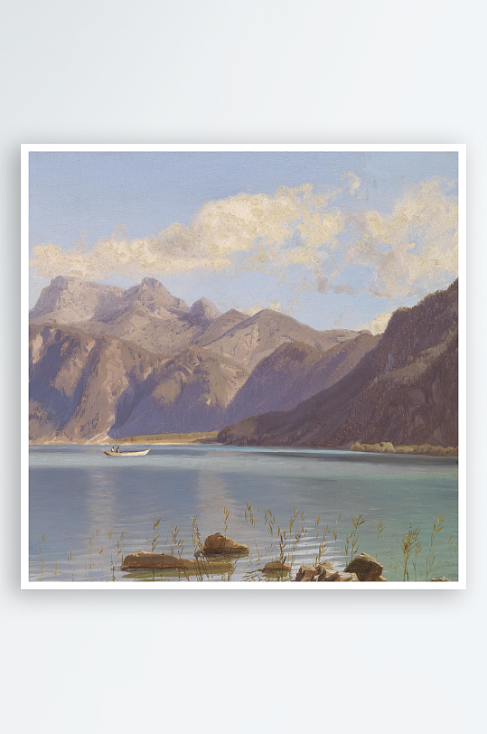 欧式风景画油画装饰画图片-众图网