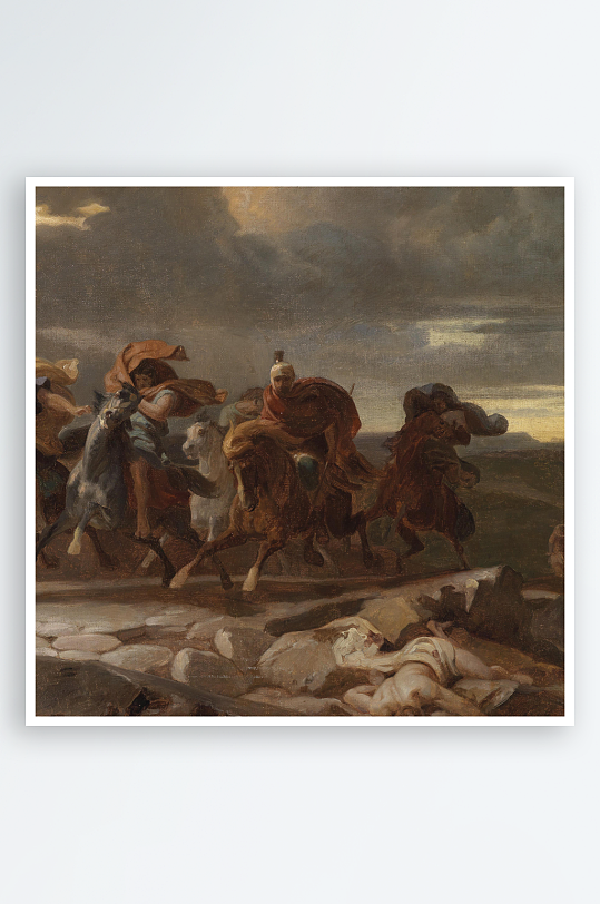 欧式风景画油画装饰画-众图网