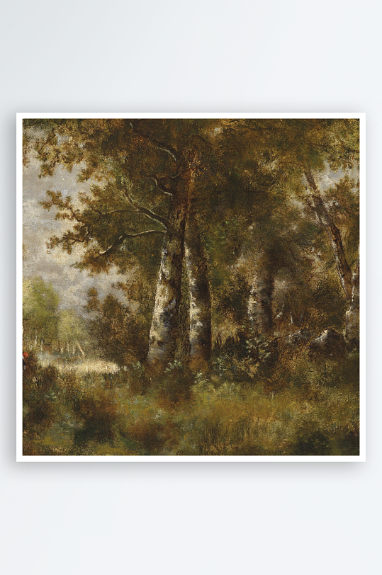 欧式风景画油画装饰画挂画-众图网