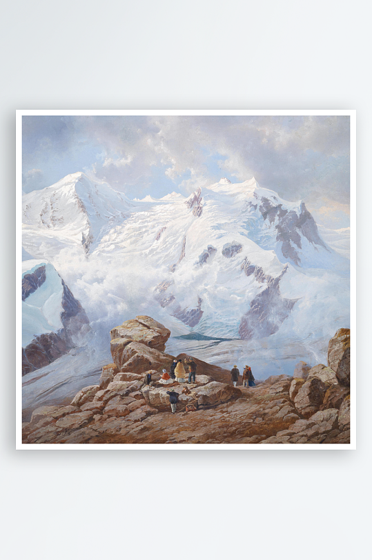 欧美风景画油画装饰画-众图网