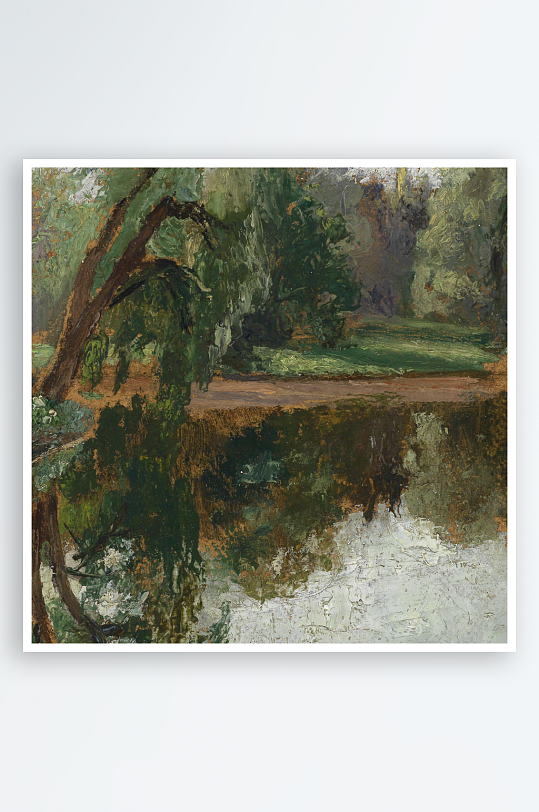 欧美风景画油画装饰画-众图网