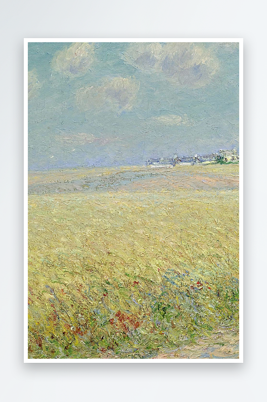 高清欧美风景画油画装饰画-众图网