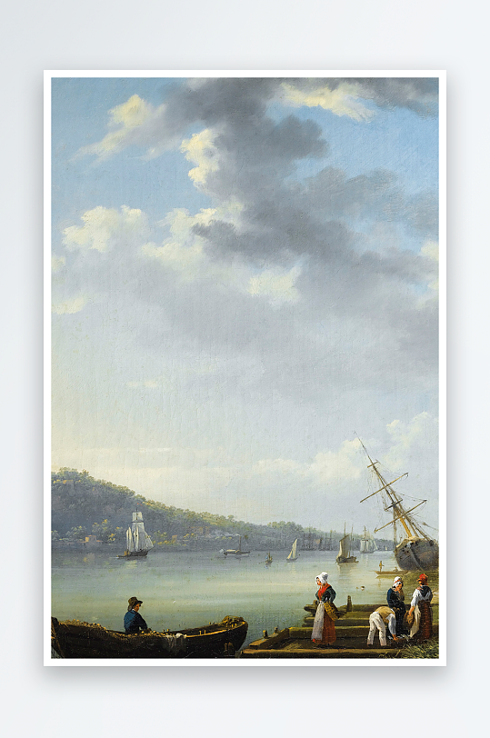 美丽欧美风景画油画装饰画-众图网