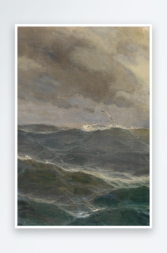 大气高清欧美风景画油画装饰画-众图网