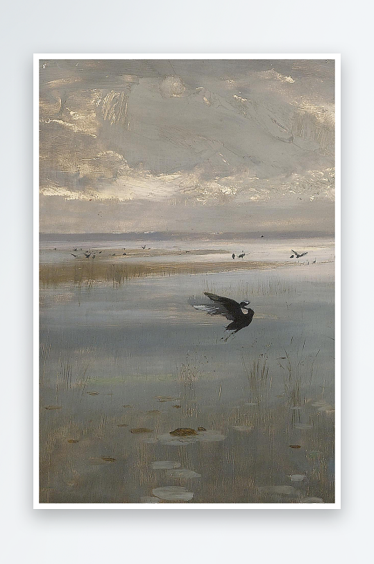 欧美油画风景画装饰画-众图网