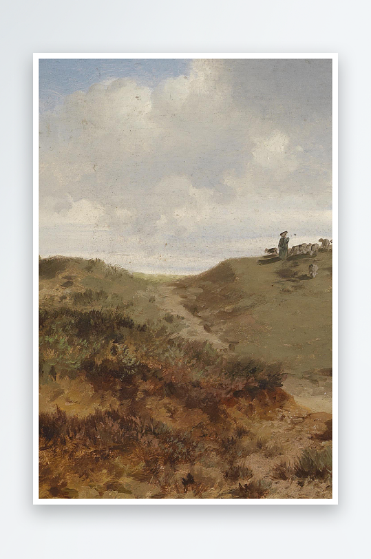 欧美油画风景画装饰画-众图网