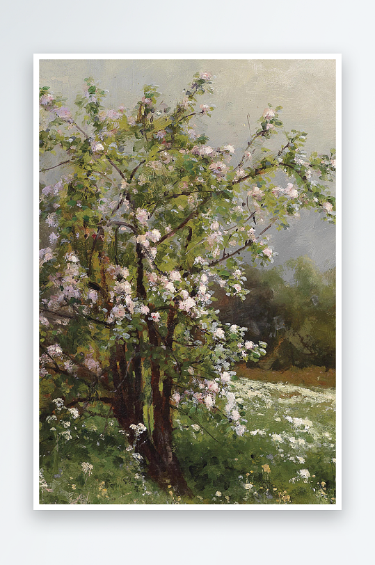 欧美油画风景画装饰画-众图网