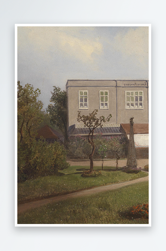 欧美油画风景画装饰画图片-众图网