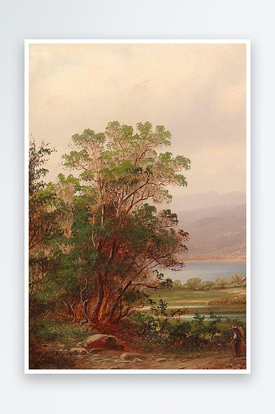 欧美油画风景画装饰画-众图网
