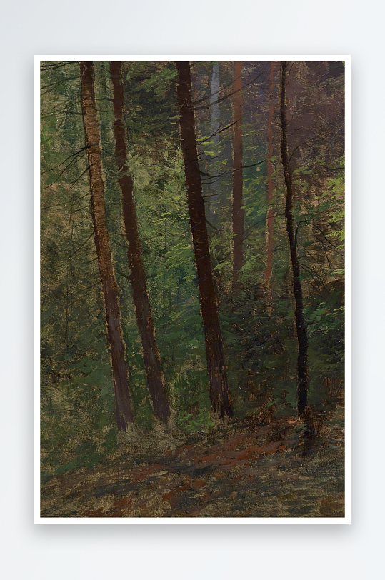 大气欧美油画风景画装饰画-众图网