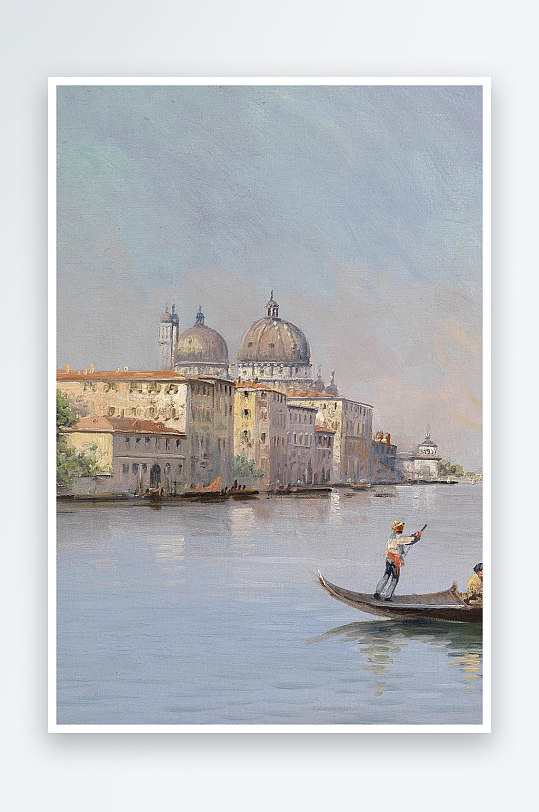 大气高清欧美油画风景画装饰画-众图网