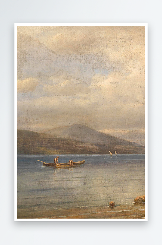 大气欧美油画风景画装饰画-众图网