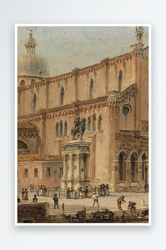 大气欧美油画风景画装饰画-众图网