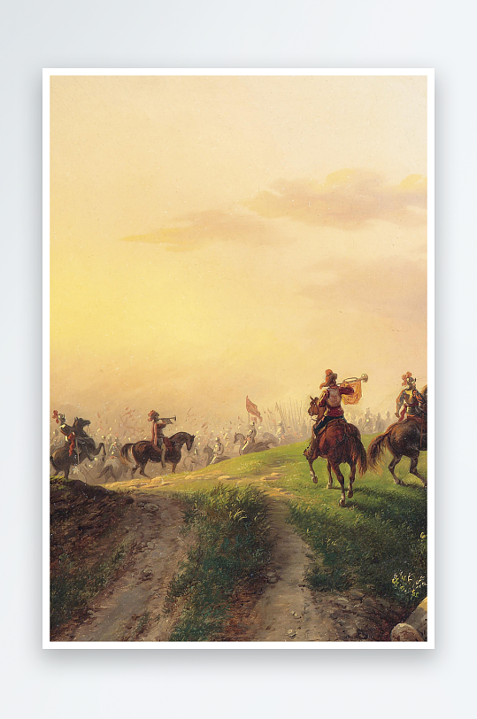 欧美油画风景画装饰画-众图网