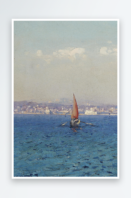 欧美油画风景画装饰画-众图网