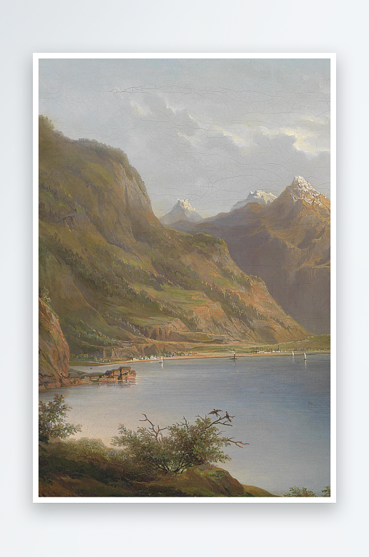 欧美油画风景画装饰画-众图网