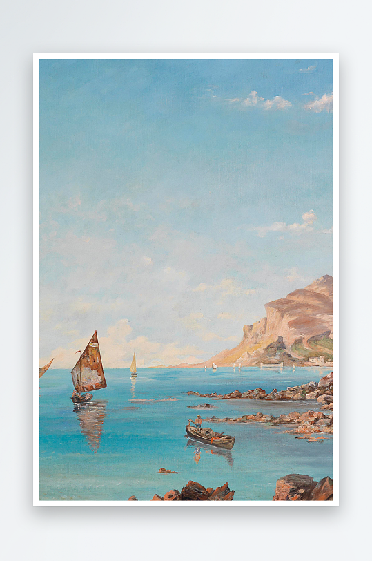 欧美风景画油画装饰画-众图网