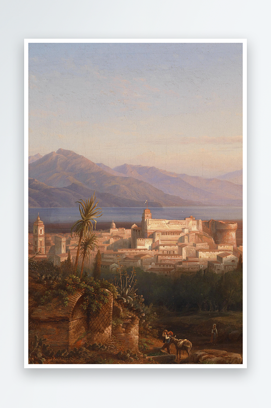 欧美风景画油画装饰画-众图网