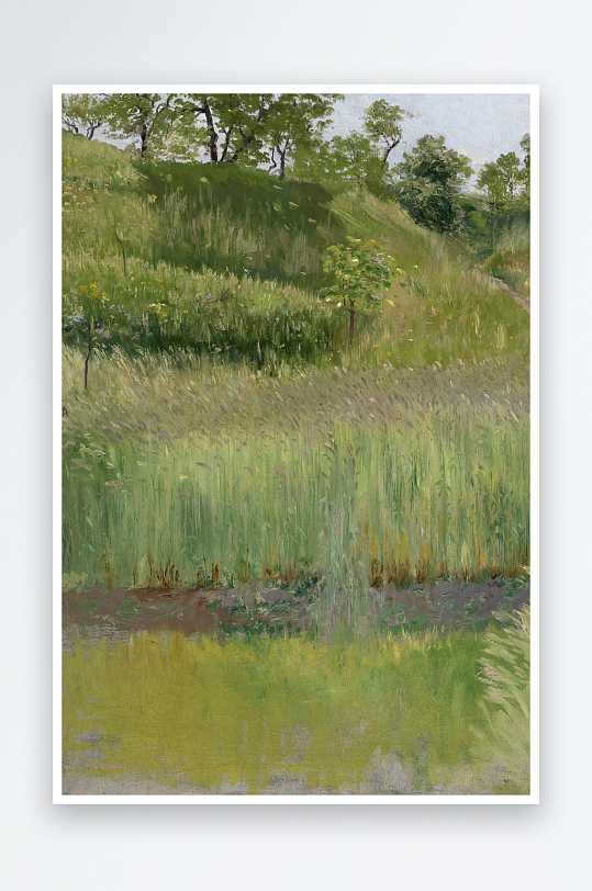 欧美风景画油画图片-众图网