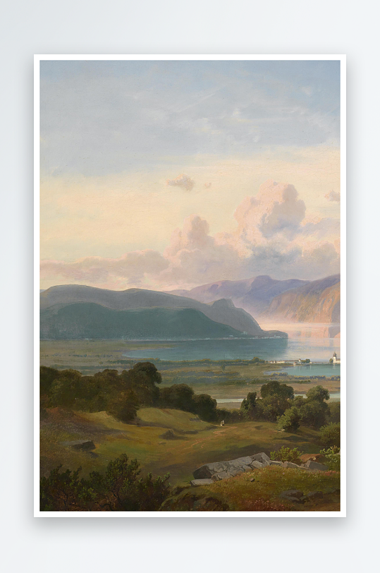 欧美风景画油画图片-众图网