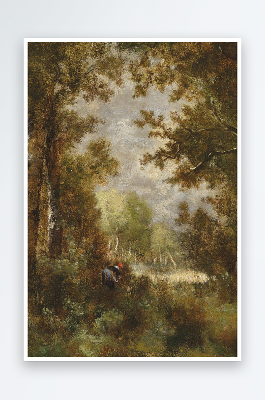 欧美风景画油画装饰画-众图网