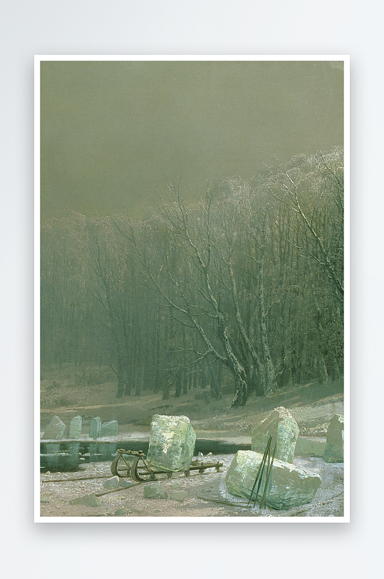 欧美风景画油画装饰画-众图网