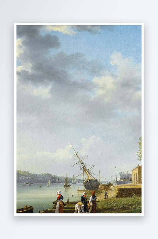 风景画欧式油画装饰画-众图网