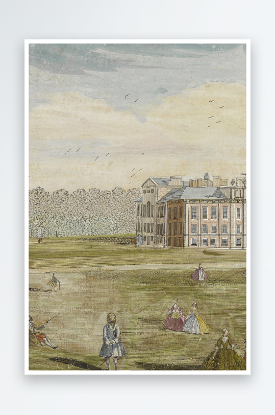 大气高清风景画欧式油画-众图网