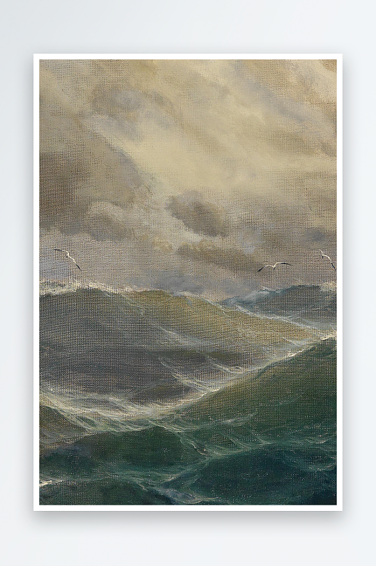 高清风景画欧式油画装饰画-众图网