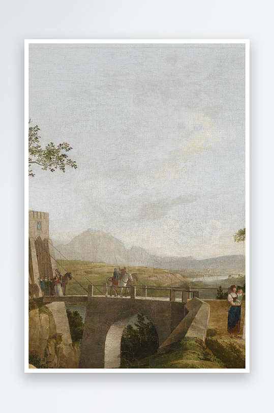 油画唯美风景画欧式装饰画-众图网