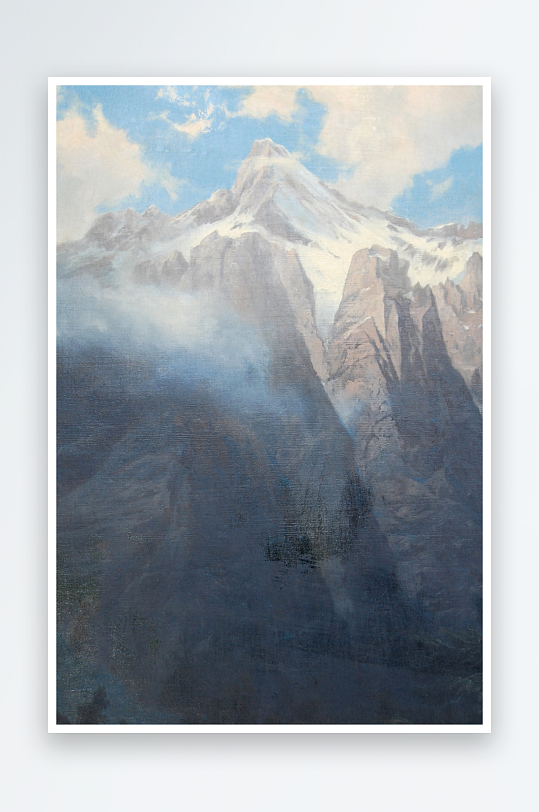 油画风景画欧式装饰画-众图网