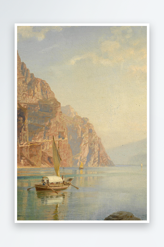 高清油画风景画欧式装饰画-众图网